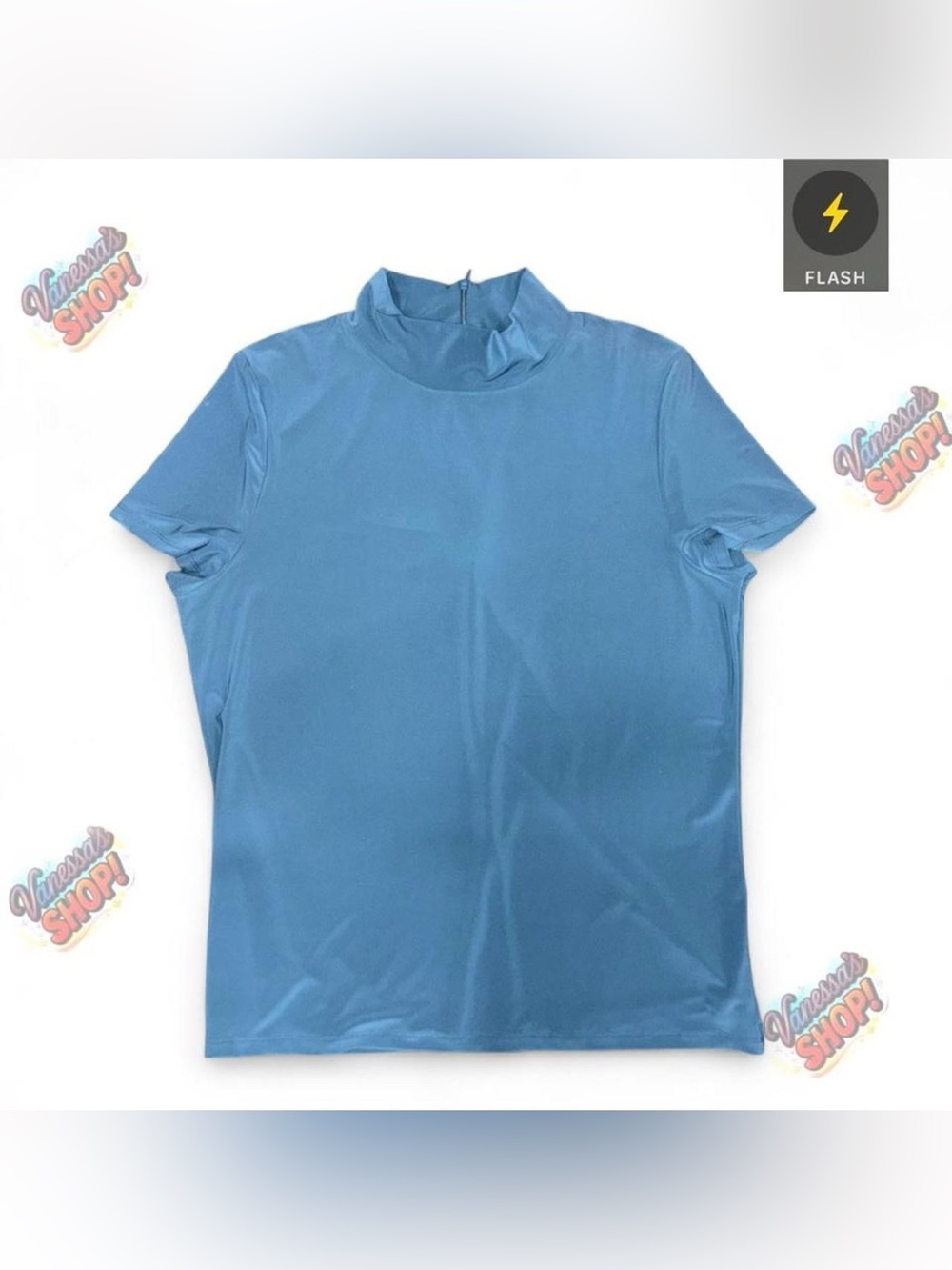 Anne Klein Mock Knit Top!